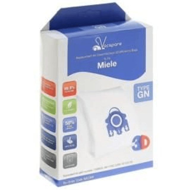 Miele Vacuum Cleaner Dust Bags Type GN